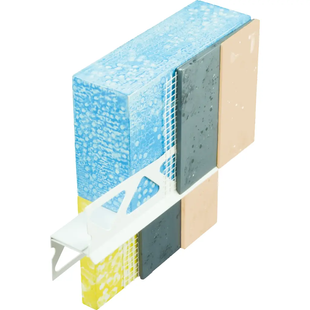 [LOP4205000001] Profilé de départ en PVC PREMIUM IV Epaisseur d'isolant 30-50mm, 2.00m de long (Sans enduit)