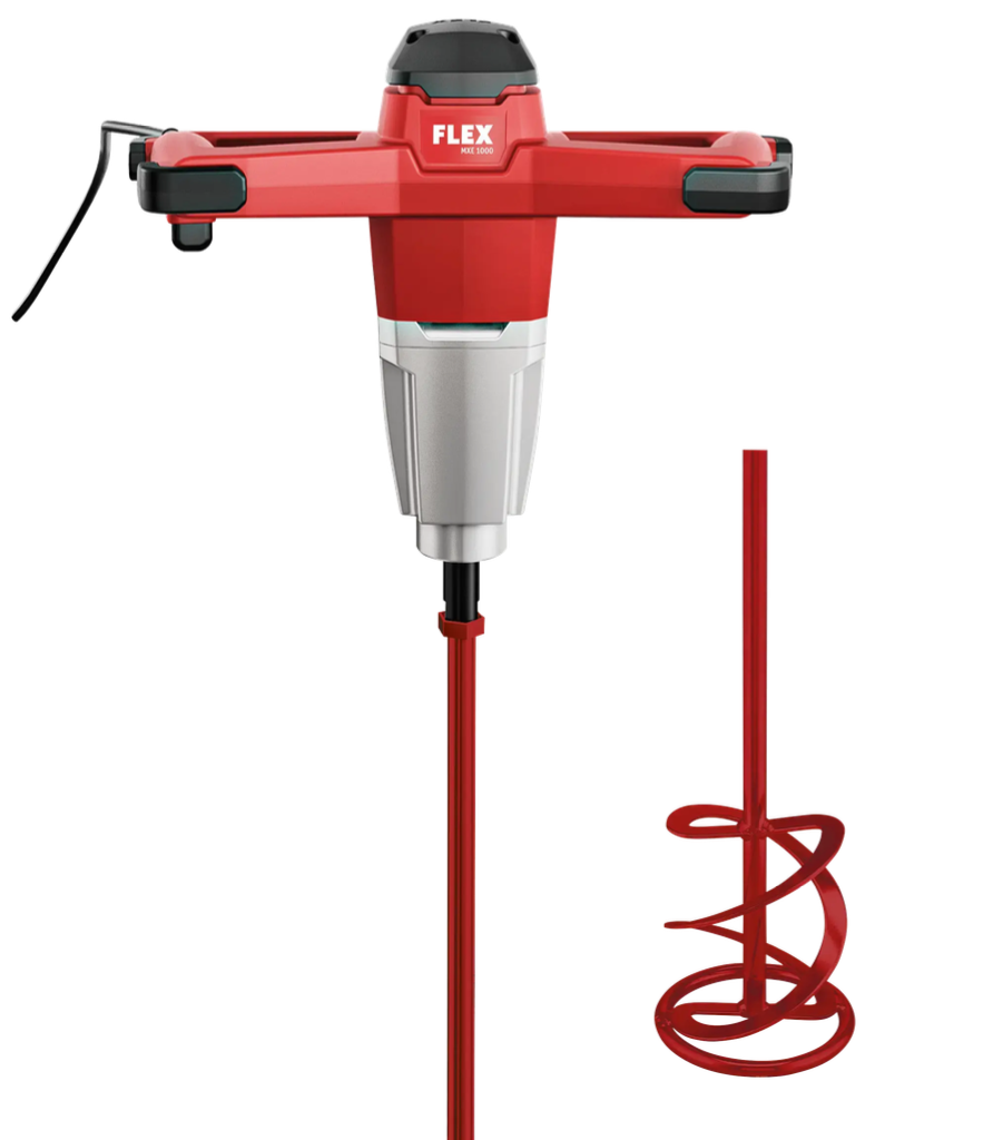 FLEX Mélangeur 1 vitesse 1010 Watt avec gâchette d'accélération MXE 1000 + HP2 120