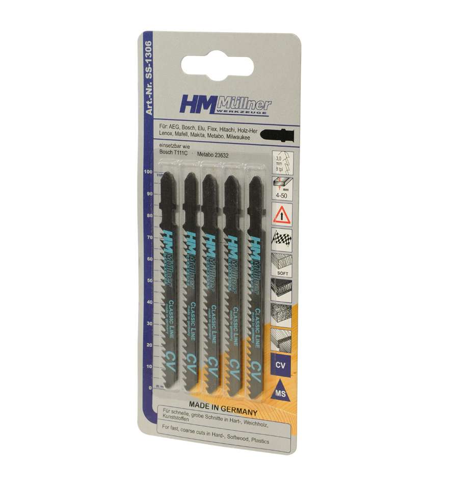 [HMSS-1306] Lame de scie sauteuse CV 100 mm