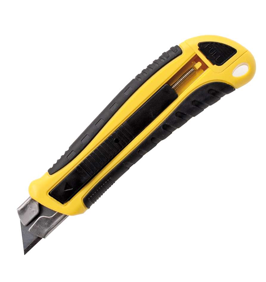 [HMT8017] Cutter de sécurité avec lame trapézoïdale