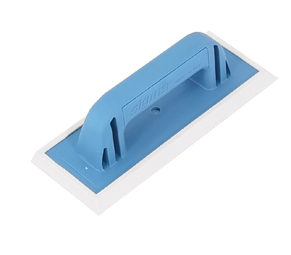 [SIGMA-48A7] Taloche à jointoiement 25x10cm avec caoutchouc de dureté moyenne pour jointoiement à double angle 55°-70°