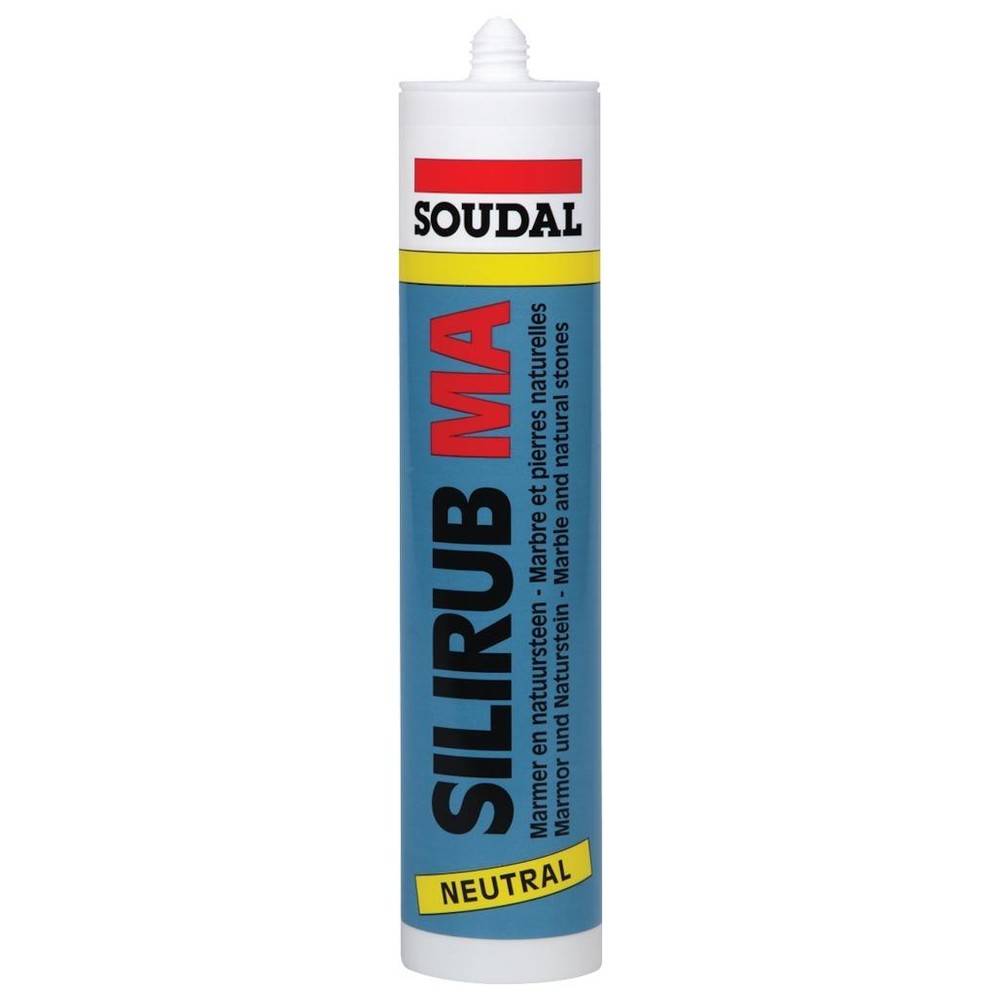 [SOU106120] Soudal Silirub MA Silicone Transparant