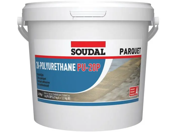 [SOU113065] Soudal Colle parquet PU-20P 2 Composants 2K