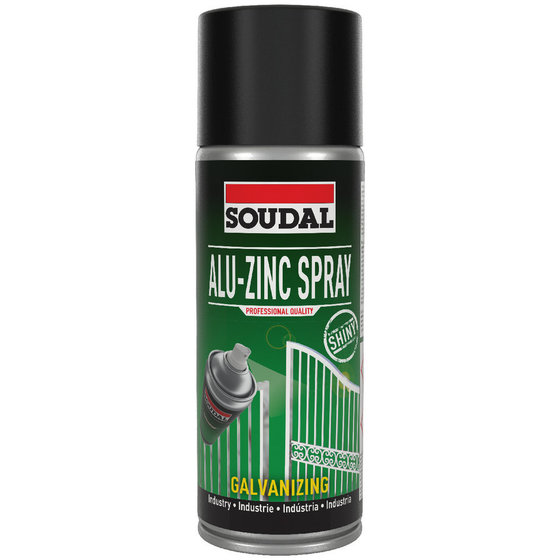 [SOU154608] Soudal ALU Zinc Spray Shiny