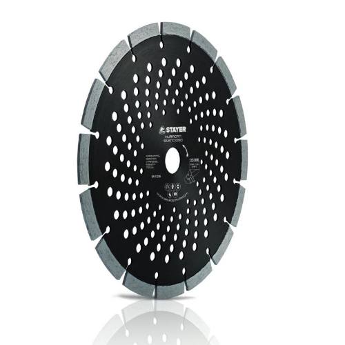 [STA100.1771/5.0874] Stayer Disque de coupe avec Meuleuse Segmenté - HURACAN SILENCIEUX Ø230x22.2mm H12