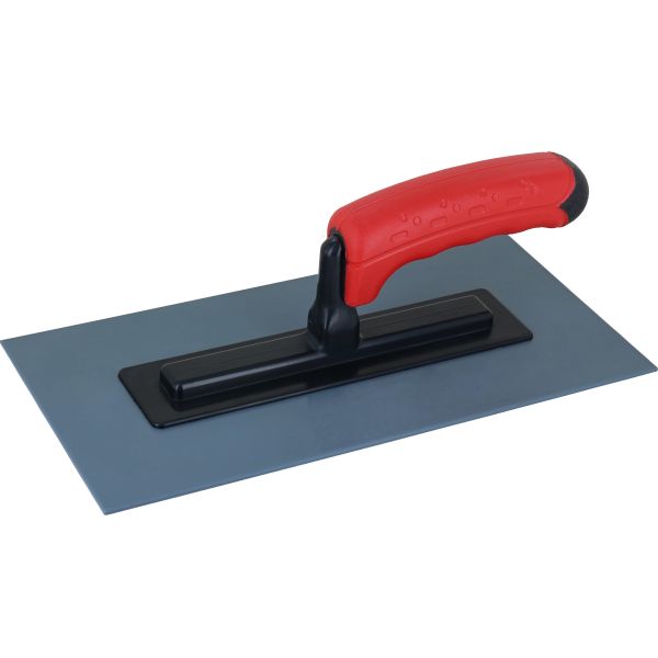 Kunststoff-Glättekelle 3mm, 14x28cm, mit Softgriff - Truelle en plastique 3mm