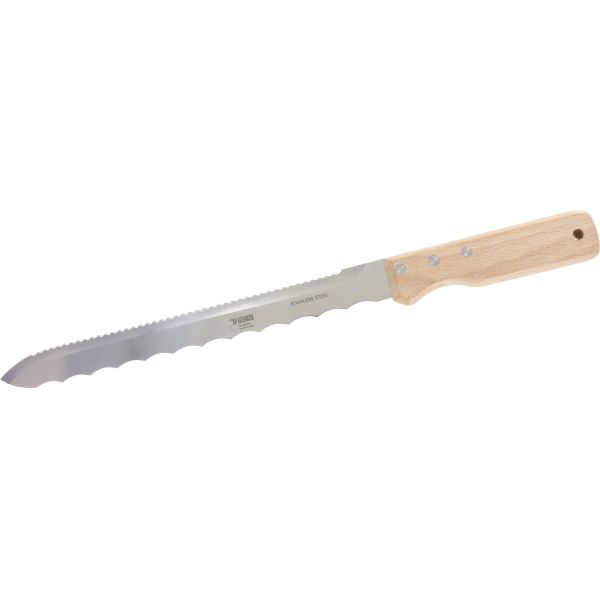 [TRIDM281] Dämmstoffmesser 280mm, rostfrei Edelstahlklinge, doppelschn. - COUPE ISOLANT