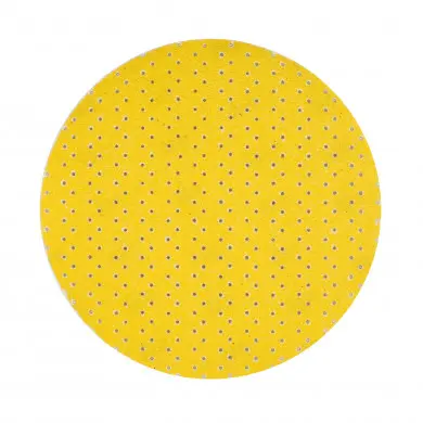 [SAD113741B] Disque velcro jaune 225mm OA Multi Trous (G040)