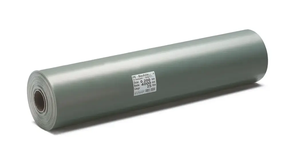 [HMLHFOF20004000500] PE-Baufolie 200μm - Folie  (Translucide Vert 200 µm 4x50m)