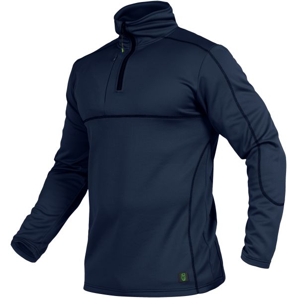 [TRIFLEXF30L] Funktionsshirt mar/sw 250gr. 100% Fleece Coolpass - SHIRT BLEU MARINE (Taille L)