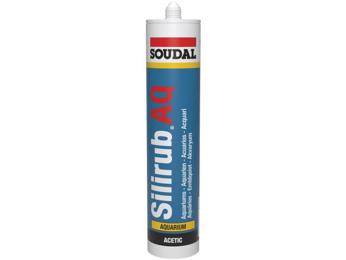 [SOU105751] Soudal Silirub AQ Silicone (Noir)