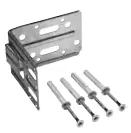 [KOE80154] Kit de montage d'angles enfichables pour profilés UA 1 jeu = 4 équerres avec vis à tête marteau 8x60 mm (UA 50)