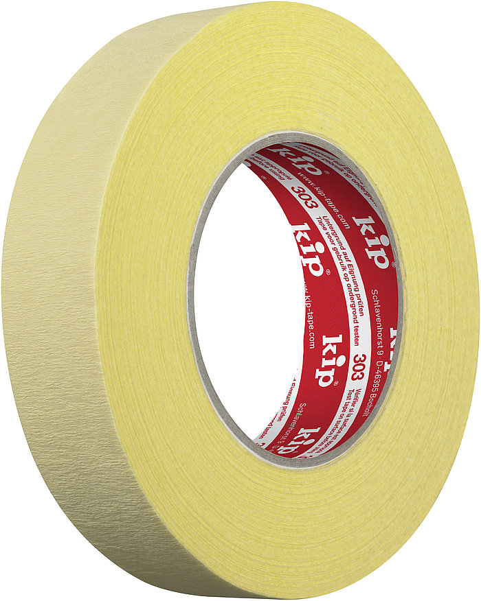 [KIP303-30] 303 Kip Crêpe épais - jaune 50m (30mmx50m)