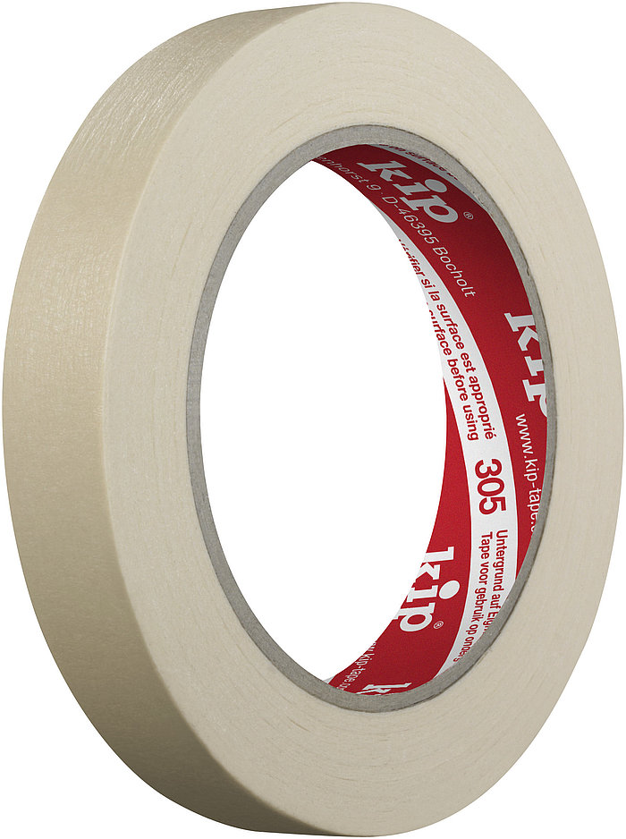 [KIP305-18] 305 Kip Ruban de masquage - beige 50m (18mmx50m)