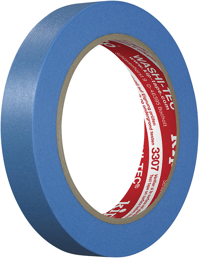 [KIP3307-18] 3307 Kip FineLine tape Washi-Tec® Pour des supports sensibles - blue 50m (18mmx50m)