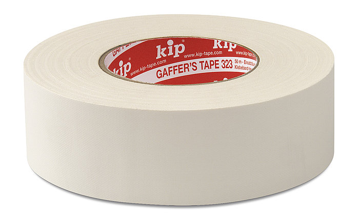 [KIP323-54] 323 Kip Ruban gaffer 50m (38mmx50m, Blanc - Weiß)