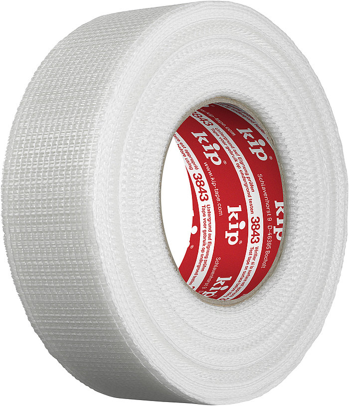[KIP343-00] 343 Kip Ruban à joint en fibre de verre - blanc 90m (48mmx90m)