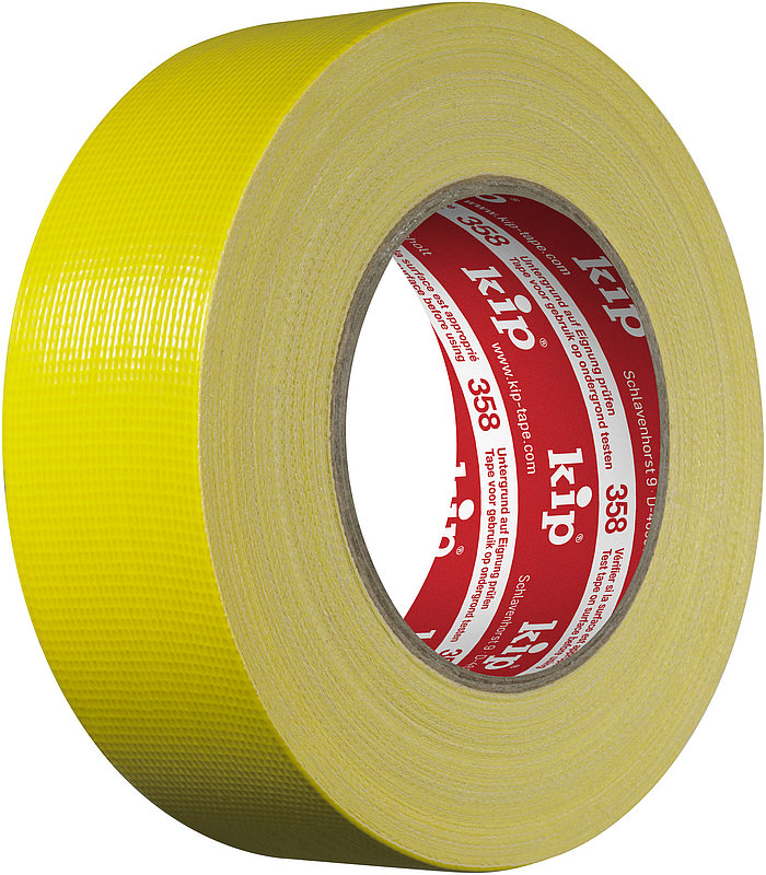 358 Kip Ruban pour béton et maçonnerie - jaune 44mm x 50m