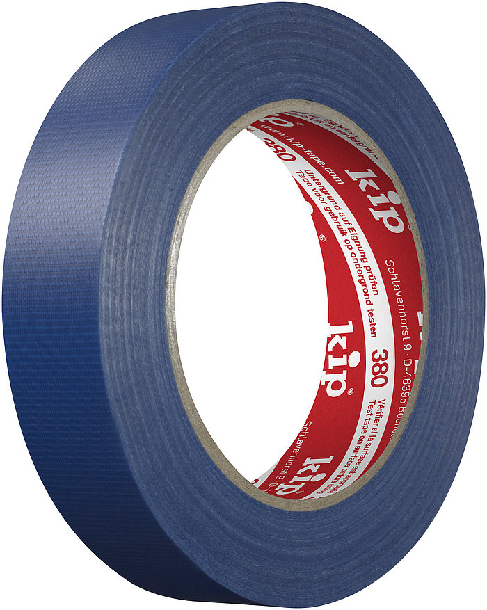 [KIP380-25] 380 Ruban FineLine toilé - bleu 50m (25mmx50m)