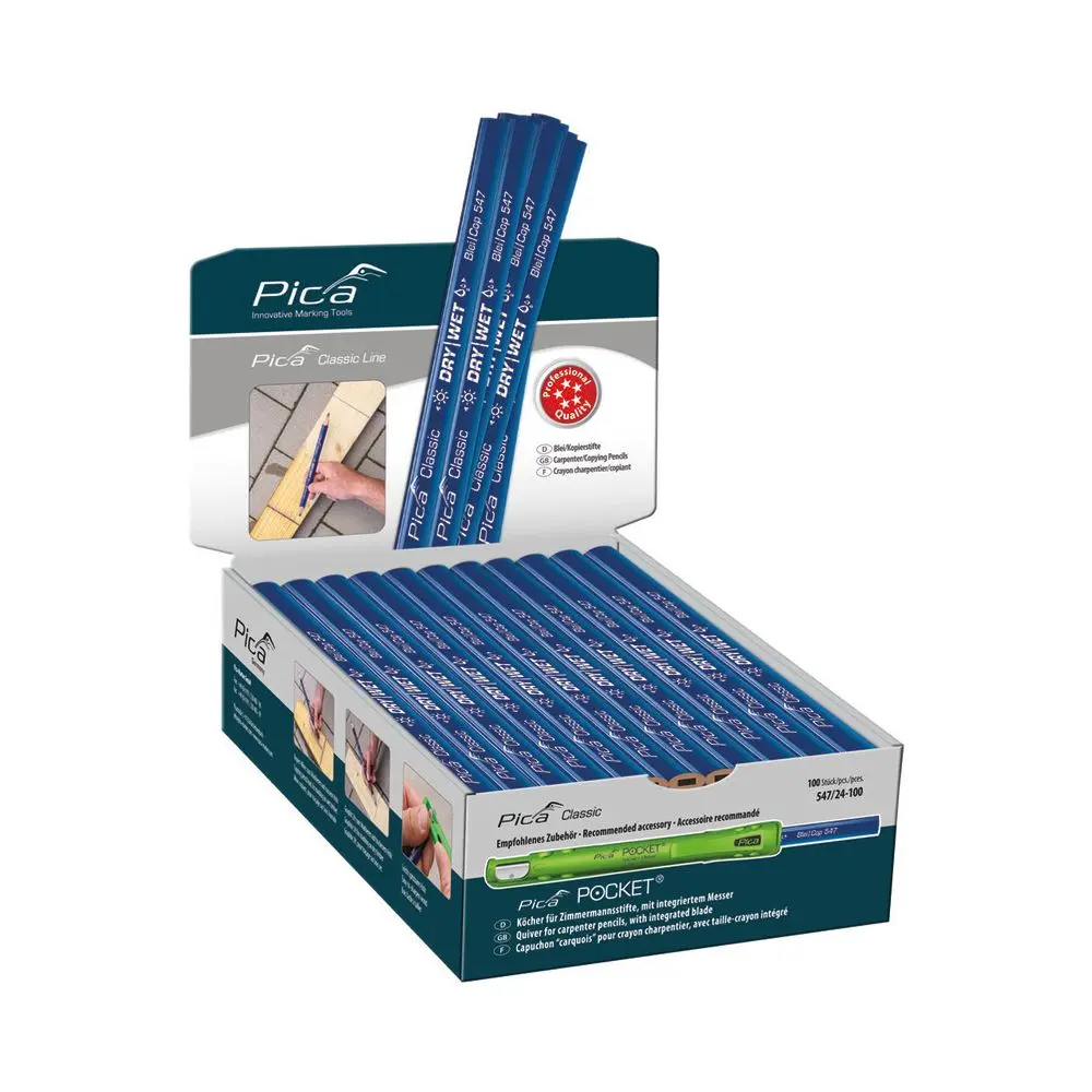 [PIC54724100] Carpenter/Copying pencil - Charpentier/Crayon à copier, 24cm