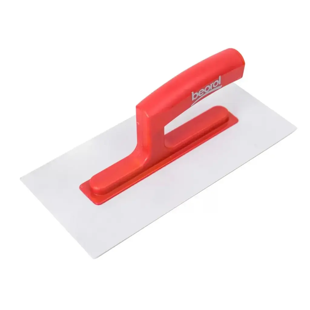 Plastic plastering trowel