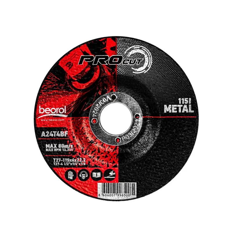 [BEOBPM115x6] Grinding wheel for metal (115x6mm)
