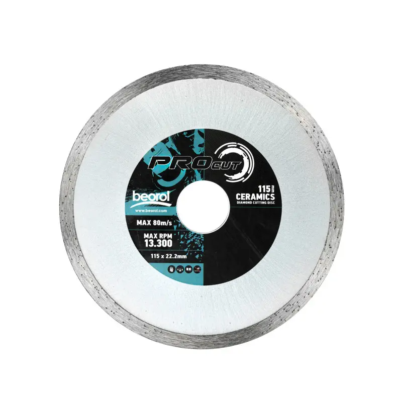[BEORPDK115] Diamond cutting disc for ceramics (Ø115mm)