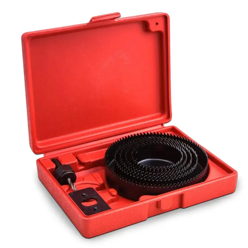 Hole saw set