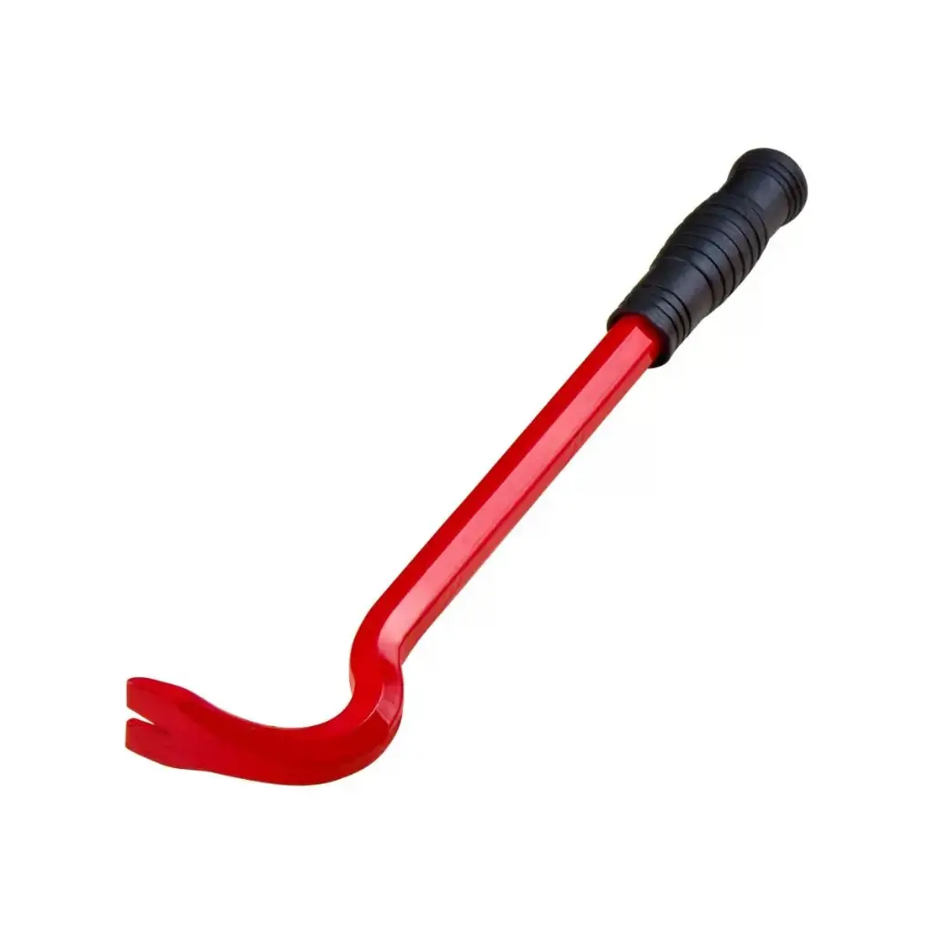 Wrecking bar with rubber grip 300mm