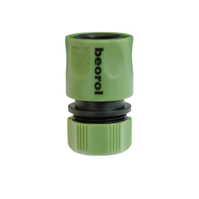 Plastic Hose Quick Connector With Water Stop