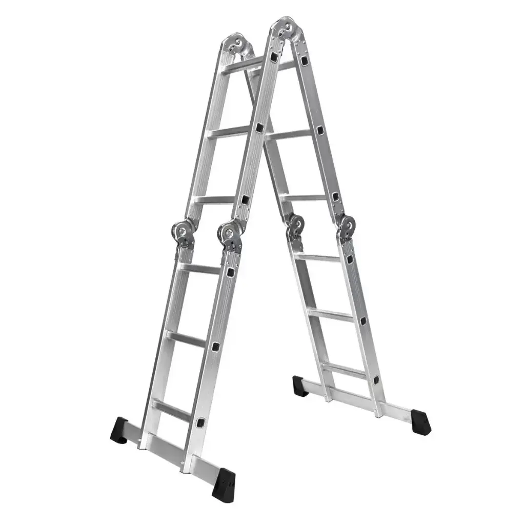 Aluminium ladder collapsible