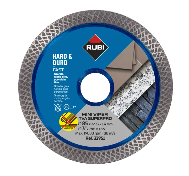 [RUB32951] Disque diamanté mini viper TVA 85 SUPERPRO