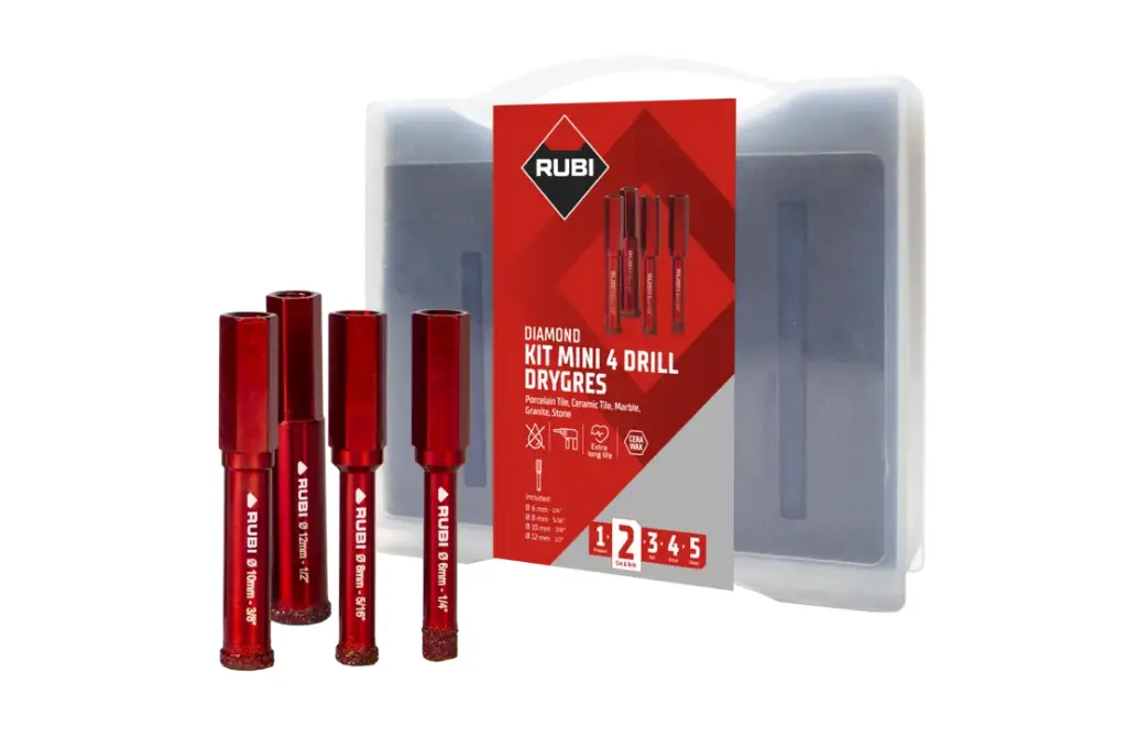 [RUB05939] PERÇAGE Kit DRYGRES 4DRILL