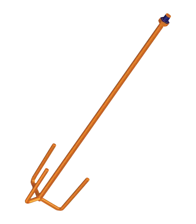 [RUB72954] Fouet de malaxage plâtre P-120-R vis M14 P-120-R