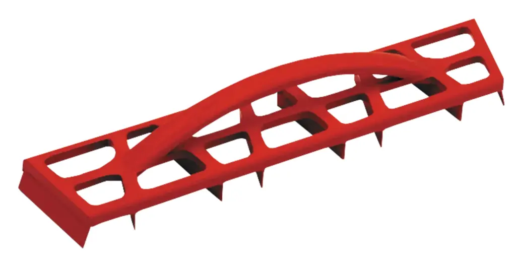 GRATTOIR EN ALUMINIUM POUR PLATRIER