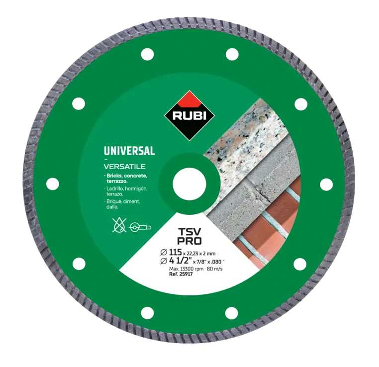 Disque diamanté turbo (TSV)