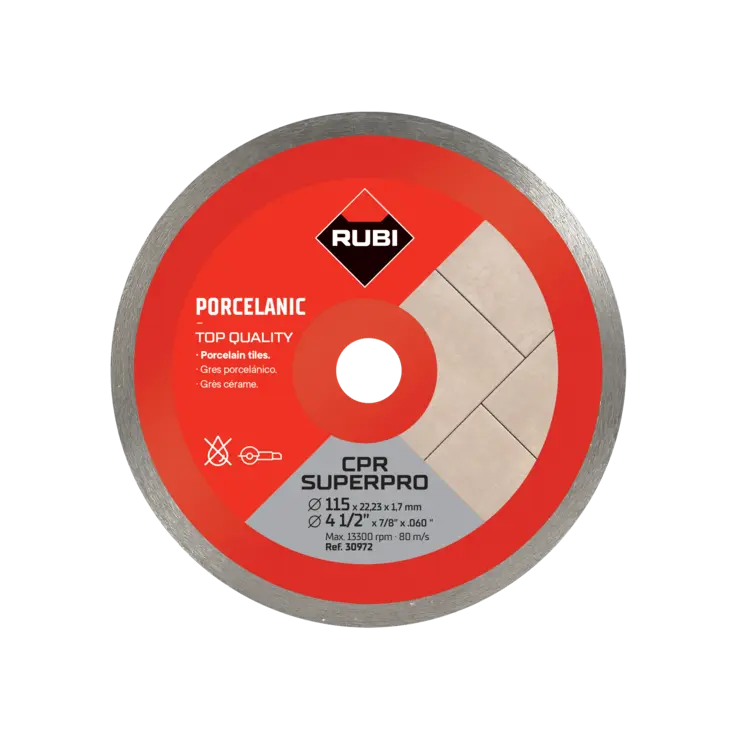 Disque diamanté jante continue (CPR)