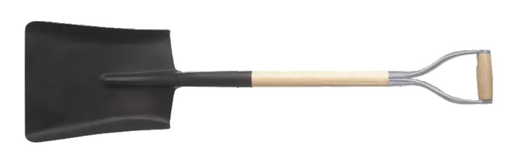 [RUB82960] PELLE AVEC MANCHE (PELLE CARRÉE, MANCHE ANNEAU EN BOIS)