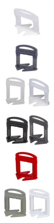 [RUB03929] DELTA LEVEL SYSTÈME DE NIVELLEMENT - SYSTEM BRIDES (3-12mm 0.5mm 100Pce)