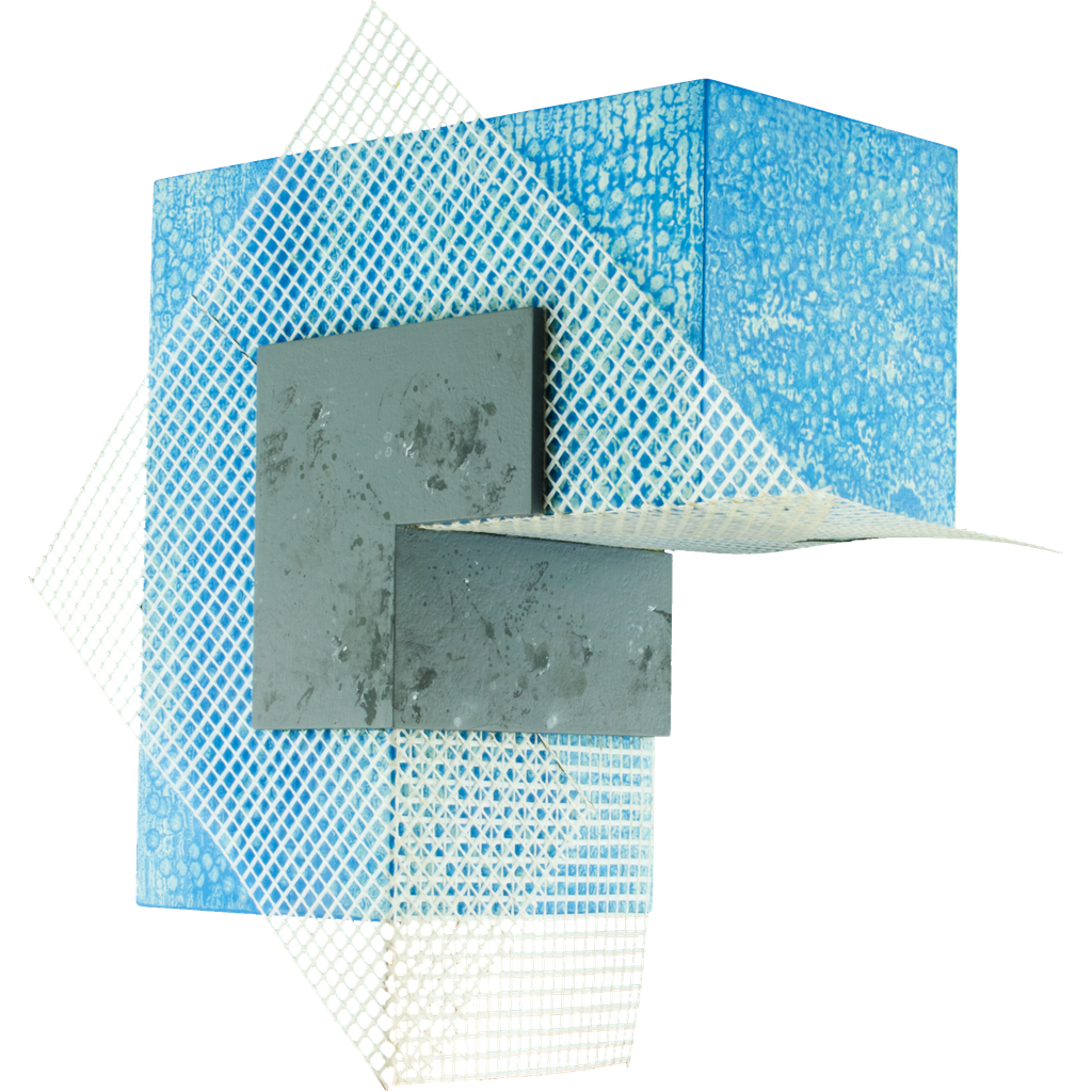 [LOP5941000001] Fibre d'angle renfort d'angle 3D diagonal en fibre de verre (10cm Retour Diagonal)