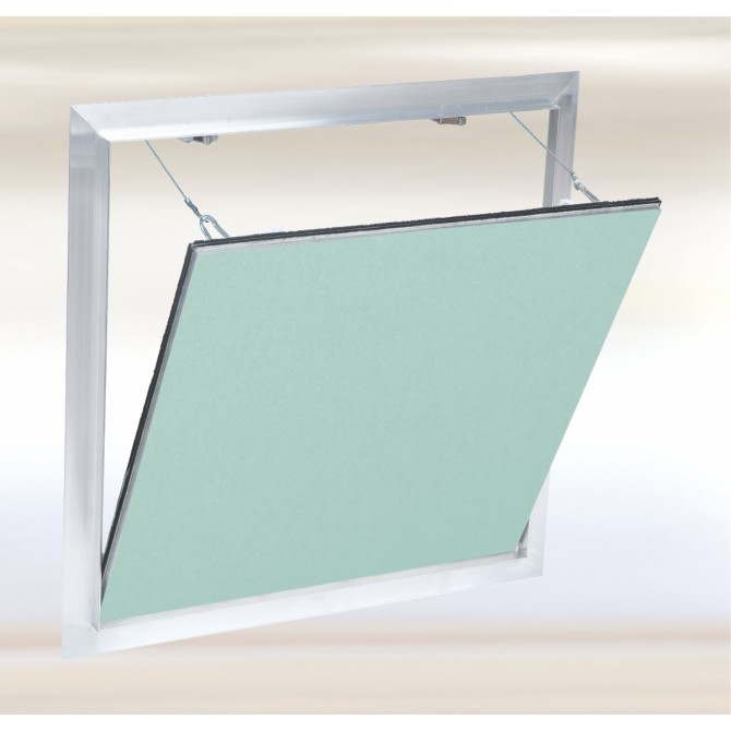 [FFSAKL200200G125] Système F2 AKL – Trappe de visite Alu "étanche à l'air et à la poussière" (Ep. 12.50mm, 200x200mm)