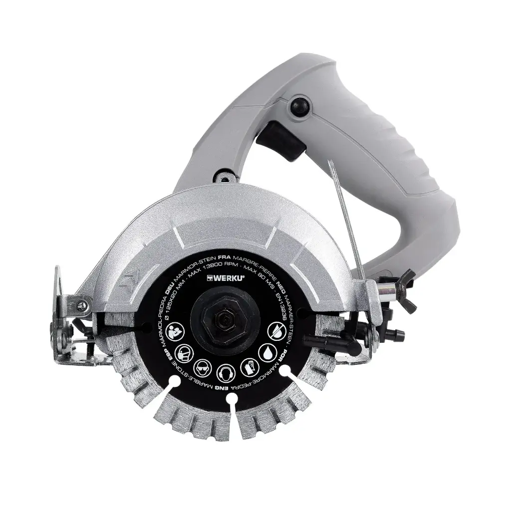 [WK400740] SCIE CIRCULAIRE MARBRE-PIERRE 125mm 1250W