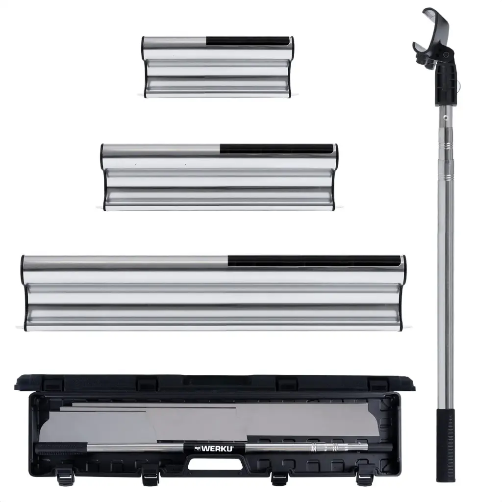 [WK602540] JEU COUTEAUX ENDUIRE MANCHE TELESCOPIQUE 0.5 MM / 300-500-800 MM