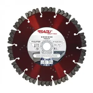 Disque diamanté Premium 22,23x12mm FT-Cutter pour Béton