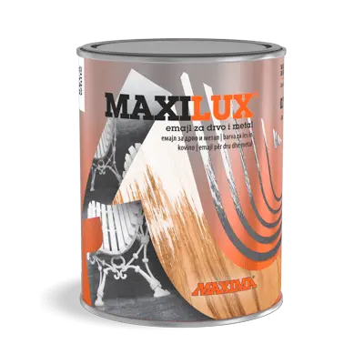 [MAX3000852] MAXILUX Wood and Metal Paint (Blanc - Weiß, 750ml)