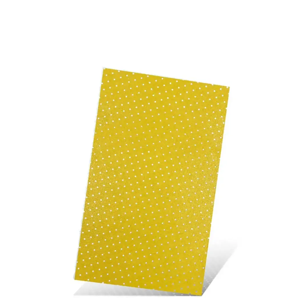 [WK300840] FEUILLE PONÇAGE RECTANGULAIRE MICROPERFOREE 10 Pce (80 X 135mm, #60)
