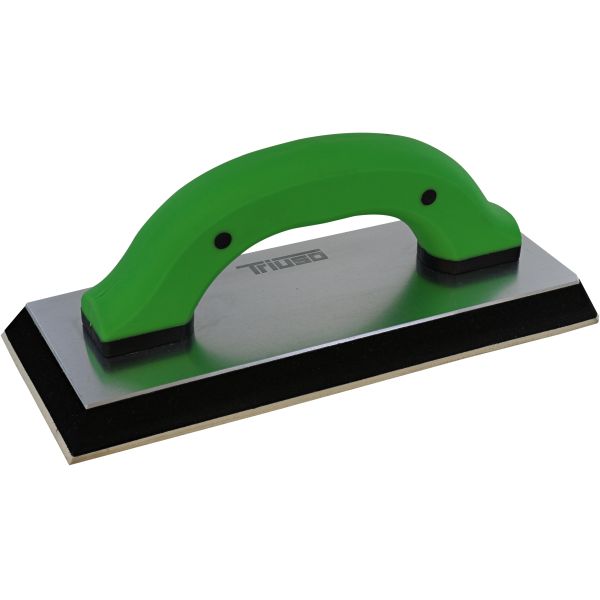 [TRI1024PK] Epoxid-Fugbrett 10x25cm, Kautschuk-Belag, grau