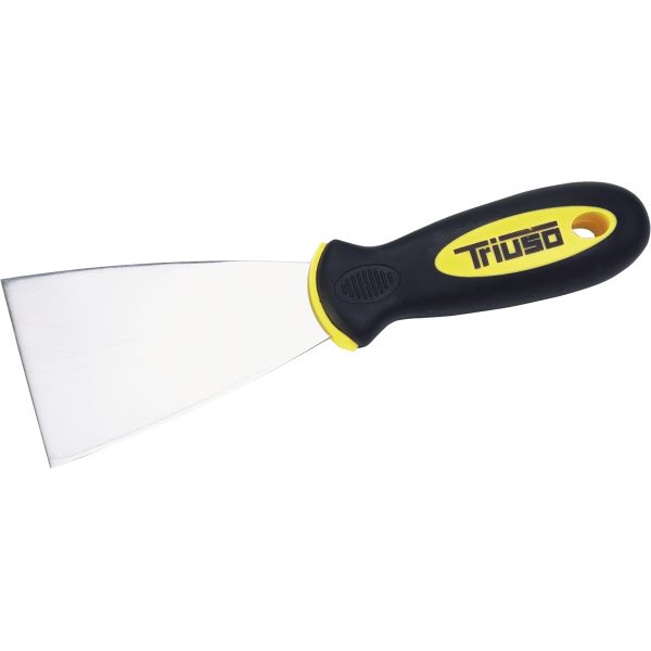 [TRI364060] Edelstahlspachtel mit Softgriff (63mm)