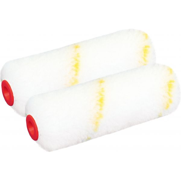 Heizkörperwalze 10cm, Polyester 2 St., Flor 12mm, K=17mm, 6mm