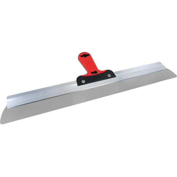 Fassadenspachtel, runde Ecken, Alu-Schiene, rostfrei